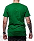 футболка dropkick murphys "boston massachusetts est. 1996" (зеленая)