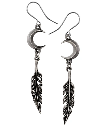 серьги alchemy gothic (алхимия готик) e467 pagan dream catcher