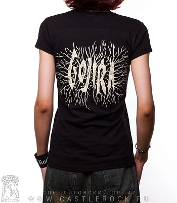 женская футболка gojira "cycles"