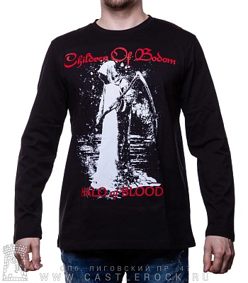 футболка children of bodom "halo of blood" д/р