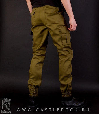 брюки derby оливковые