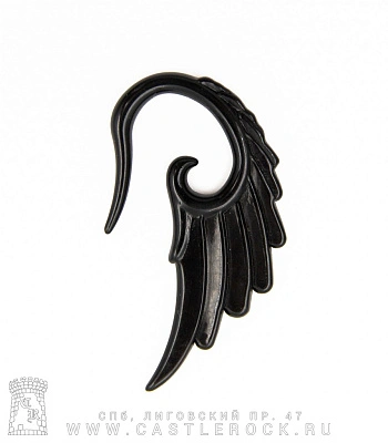 Растяжка Акрил Крыло (черная) 4 мм