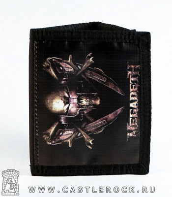 кошелек megadeth "killing is my business..."
