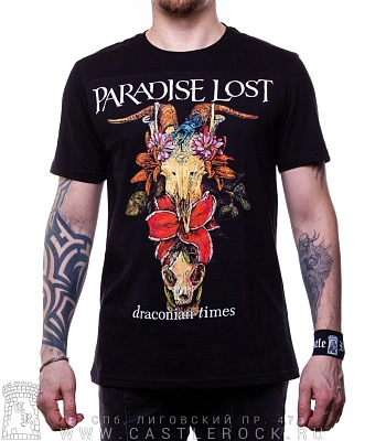 футболка paradise lost "draconian times"