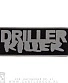 нашивка driller killer (лого серое)