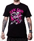 футболка скелет с гитарой punk rock