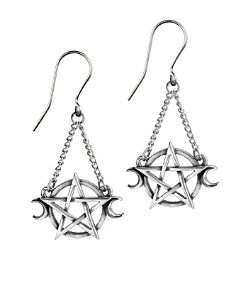 серьги alchemy gothic (алхимия готик) e430 goddess