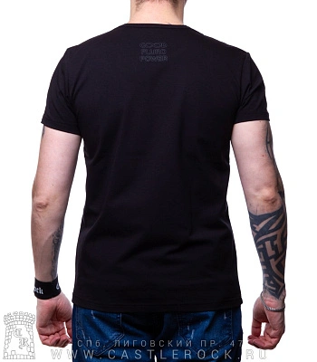 футболка змей космический (светится)