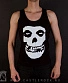 майка misfits (ч/б)