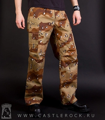 брюки милитари буря (камуфляж, коричневые)