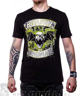 футболка overkill "electric age"