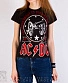 женская футболка ac/dc "for those about to rock 1981"