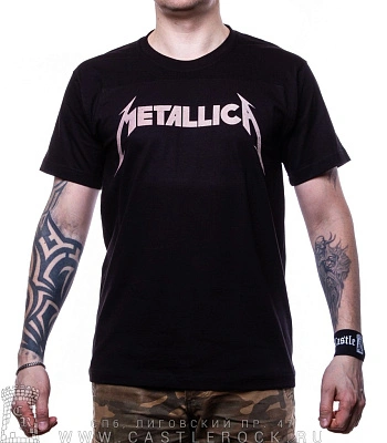 футболка metallica (лого)