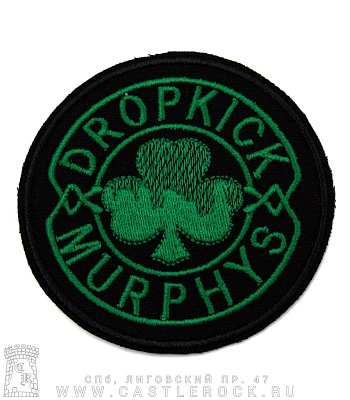 нашивка dropkick murphys (вышивка)