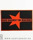 нашивка rage against the machine (лого красное)