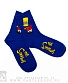 носки барт симпсон (синие)