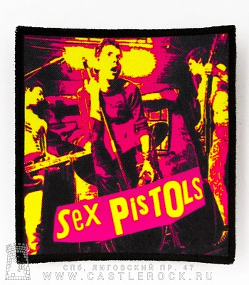 нашивка sex pistols (группа)