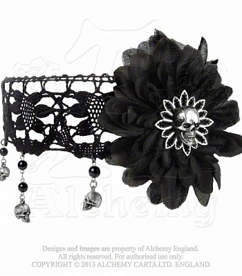 подвес alchemy gothic (алхимия готик) p674 black dahlia