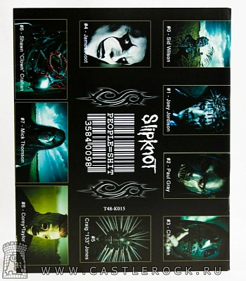 тетрадь slipknot (лого)