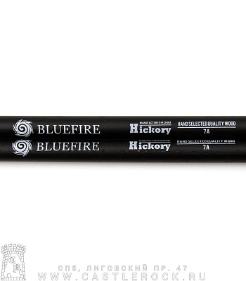 барабанные палочки hun 7a (черные) деревянные наконечники