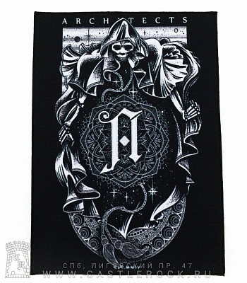 нашивка на спину architects "estr. mmiv"