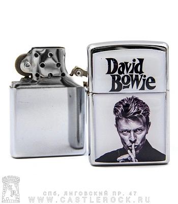 зажигалка цветная david bowie (ч/б)