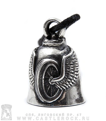 колокольчик-оберег колесо крылатое