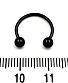 Циркуляр Сталь с Шариками Черный 1,2 х 12 х 4/4