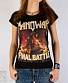 женская футболка manowar "the final battle"