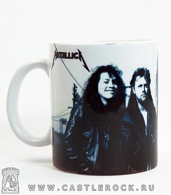 кружка metallica (группа ч/б)
