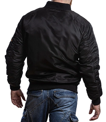 куртка пилот foersverd черная (патч, бомбер) куртка пилот foersverd черная (патч, бомбер)