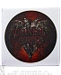 наклейка виниловая cannibal corpse (вороны, круглая)