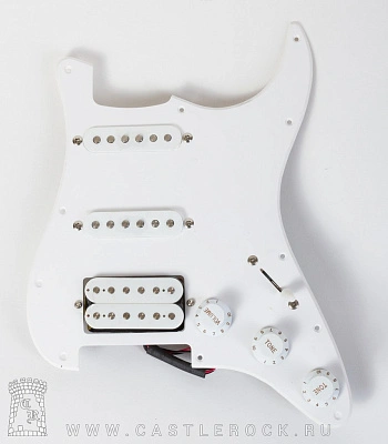 защитная накладка для электрогитары в сборе strat 2s+1h