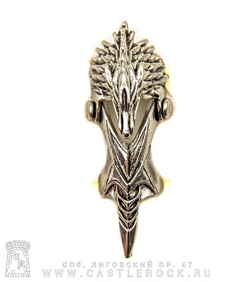 кольцо-коготь game of thrones герб старков (игра престолов, волк)