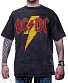 футболка гранж ac/dc (варенка, оверсайз, серая)
