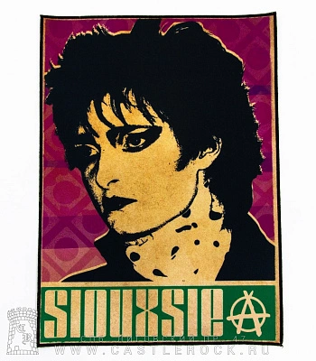 нашивка на спину siouxsie and the banshees