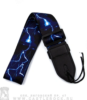 ремень для гитары молния