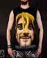 майка nirvana kurt cobain (довольный, надпись)