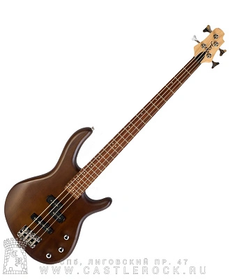 бас-гитара cort action-pj-opw (коричневая)