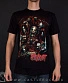 футболка slipknot (маски, бита)