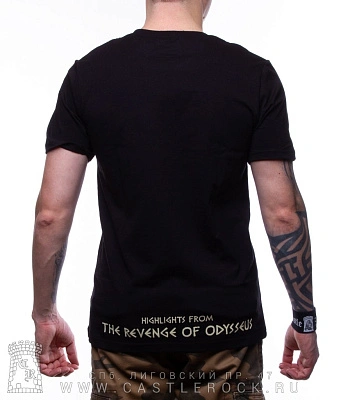 футболка manowar "highlights from the revenge of odysseus"