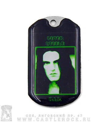 жетон цветной type o negative peter steele