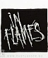 нашивка in flames (лого белое, вышивка)