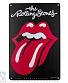 табличка rolling stones (лого, черная)
