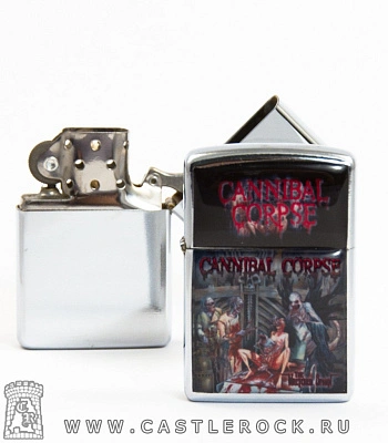 зажигалка цветная cannibal corpse "the wretched spawn"