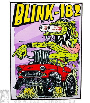 нашивка на спину blink-182 (монстр)