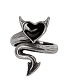 кольцо alchemy gothic (алхимия готик) r248 devil heart