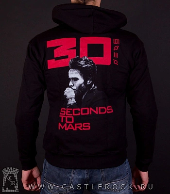 балахон на молнии 30 seconds to mars jared leto