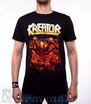 футболка kreator "world divided"