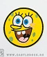 нашивка спанч боб sponge bob (вышивка)